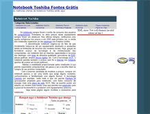 Tablet Screenshot of notebooktoshiba.fontesgratis.com.br