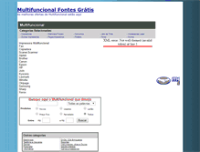 Tablet Screenshot of multifuncional.fontesgratis.com.br
